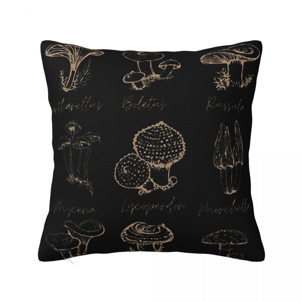 Cottagecore Aesthetic Frog Goblincore Grugne Fairycore Mushroom Pillow Covers Home Cushion Cover Cool Throw Pillow Case 4040