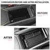 Car Armrest Box Storage Tray for Ford Mustang Mach-E 2021-2025 2026 Center Console Container Organizer Plate Holder Accessories