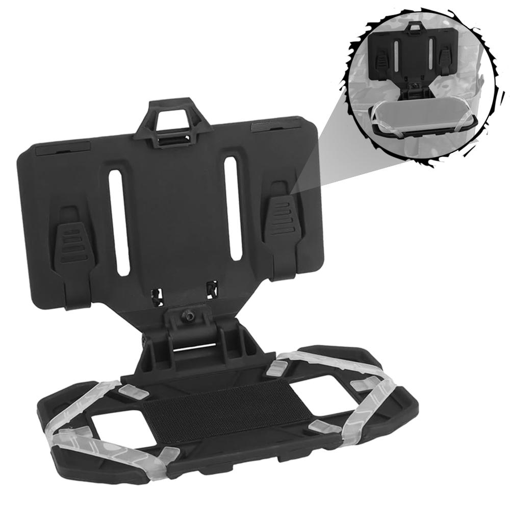 Tactical MOLLE Phone Holder, Folding Navigation Board, Cellphone Hold Gear, Airsoft Hunting Vest Accessories, Flip Lite
