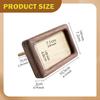 Picture Frame Wood Ornament Picture Display Frame for Cabinet Fridge Kitchen Desktop Photo Display Home Decoration Artwork