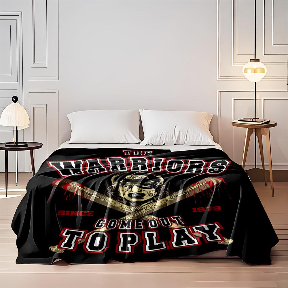 Warriors Movie Blanket Design for all seasons blanket lunch break throw gift