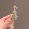Shinny Crystal Music Accessories Lapel Pin Zinc Zinc Alloy Material Jewelry Decoration  For Women