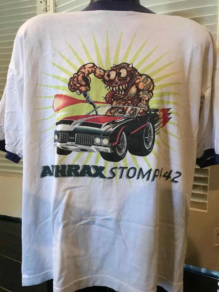 Vintage 1995 Anthrax Stomp 442 Tour Shirt Rock FL0552 Unisex T-Shirt XXXXL