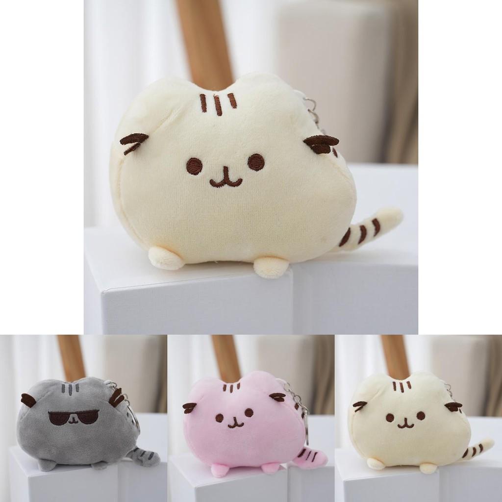 Adorable Cartoon Cat Plush Doll Cute Kitten Toy Backpack Charm Pp Cotton Stuffed Animal