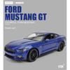 WELLY 1/24 Ford Mustang GT 2015 Alloy Car Model Diecast Toy Vehicle High Simitation Cars Toys for Children Kids Gifts