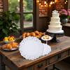 150 Pcs 6 Inch White Lace Paper Doilies Disposable Round for Buffet Cake Fried Food Party Wedding Tableware Decoration, Disposable Doilies Kitchen