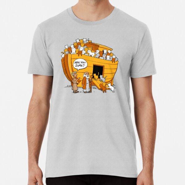 

Noah s Ark Cat T-Shirt S-5XL Best T-Shirt S