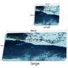 Great Waves Deskmat XXL 50X100CM Seaside Landscape Mousepad Desk Accessories Office Rugs Large Pads Computer TableMat Mouse Pad