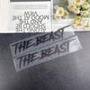 THE BEAST Motorcycle Helmet Stickers Waterproof for Motorbike Fuel tank Fender Front Fairing Electric Scooter Vinyl Decals