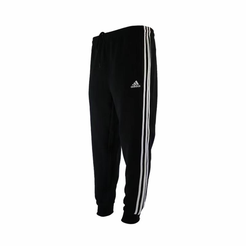 Adidas Men's Black Tapered Track Pants