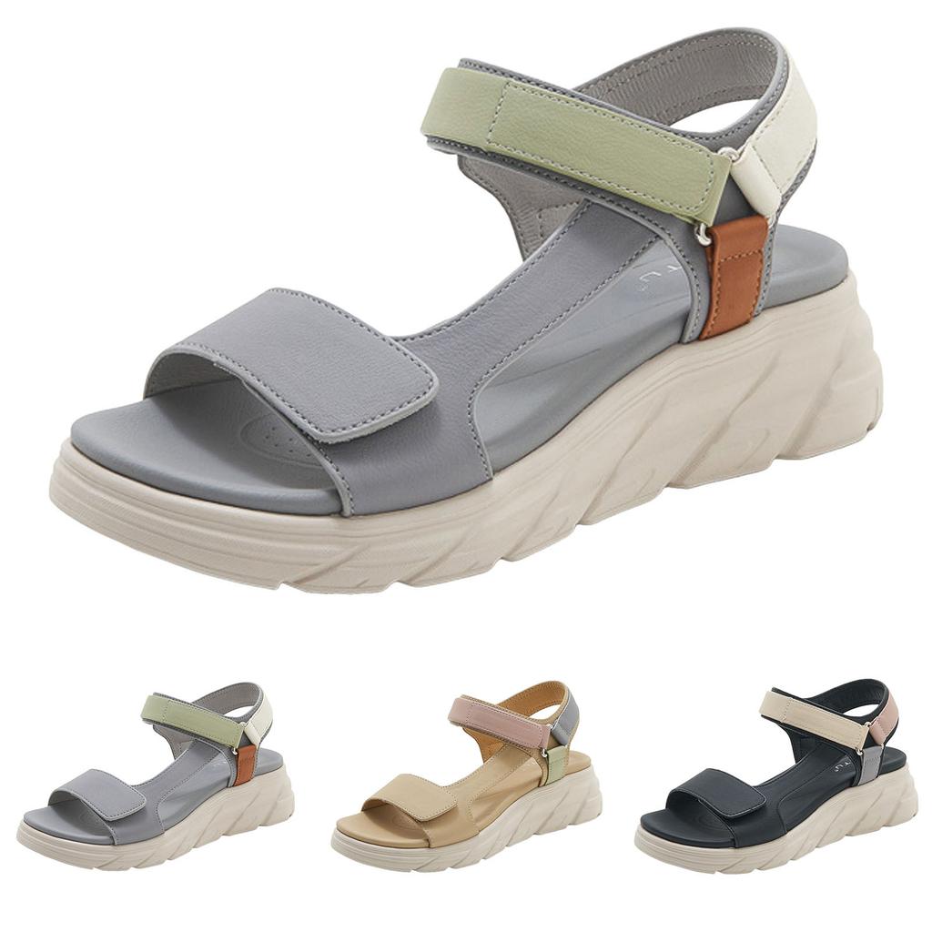 Fashion Thick Soled Sandals Womens Summer Lightweight Non Slip Comfortable And Casual Women'S Shoes 2026 Sandales Femmes éTé