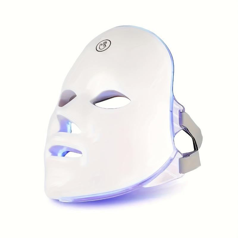 1PC Large Row Light Silicone Photon Skin Rejuvenation Beauty Mask Household Infrared LED Anti-wrinkle and Acne Mask Instrument