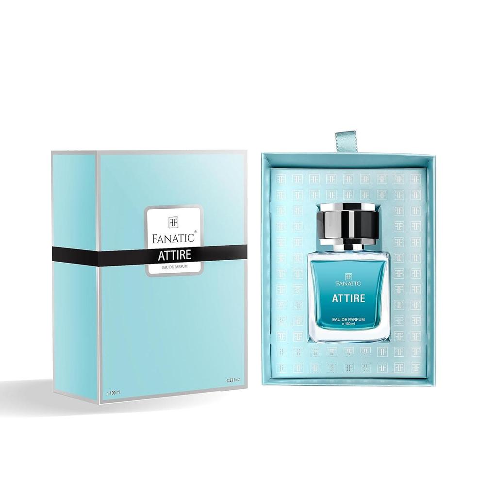 Fanatic Attire Perfume for Men, 100 Ml, Best Gift for Men,  Attire Blue Perfume