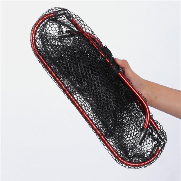 Sea Fishing Net Head Foldable Net Head Landing Net Head Replacement Aluminum Net Saltwater Fishing Tools 40cm/60cm/65cm