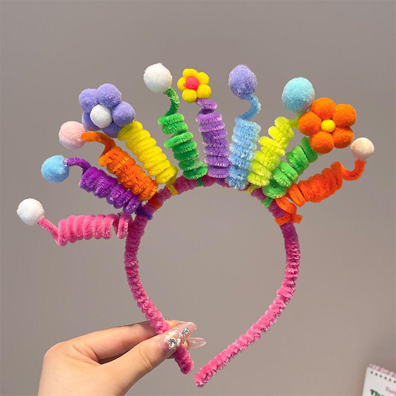 Adorable Twist Stick Face Wash Headband 2026 – Fun & Cute Hair Clip Photo Accessory