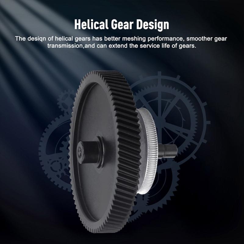 3D Printer Replacement Extruder Gear Management for H2D Hardened Steel Extruder Gear Assembly 3D Printer Accessories