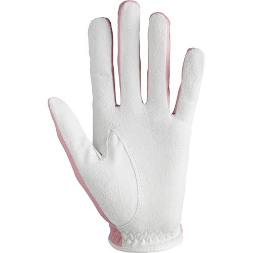 FootJoy Nanolock Lady Golf Gloves, Ambidextrous (for Both Hands), Women's, 21cm, Pink, FGNL4PRPK-21