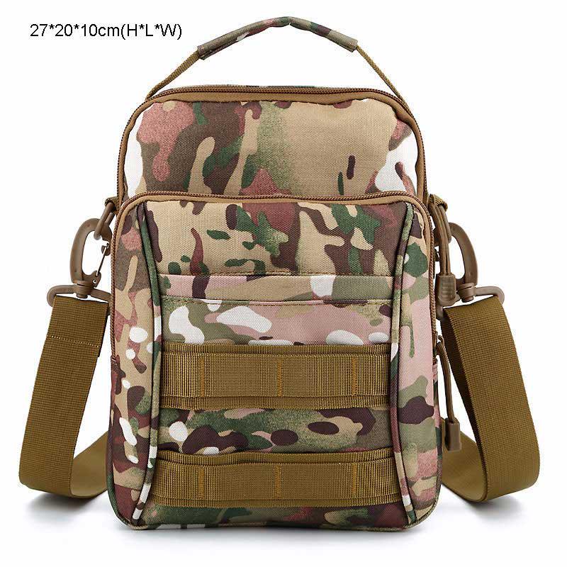 

Мужская водонепроницаемая тактическая сумка серый