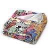 Gioco P-Plants-vs-Zombie Coperte Morbide Calde Coperta Plaid Peluche da Picnic Morbida Coperta Plaid da Divano Letto Copridivano Letto