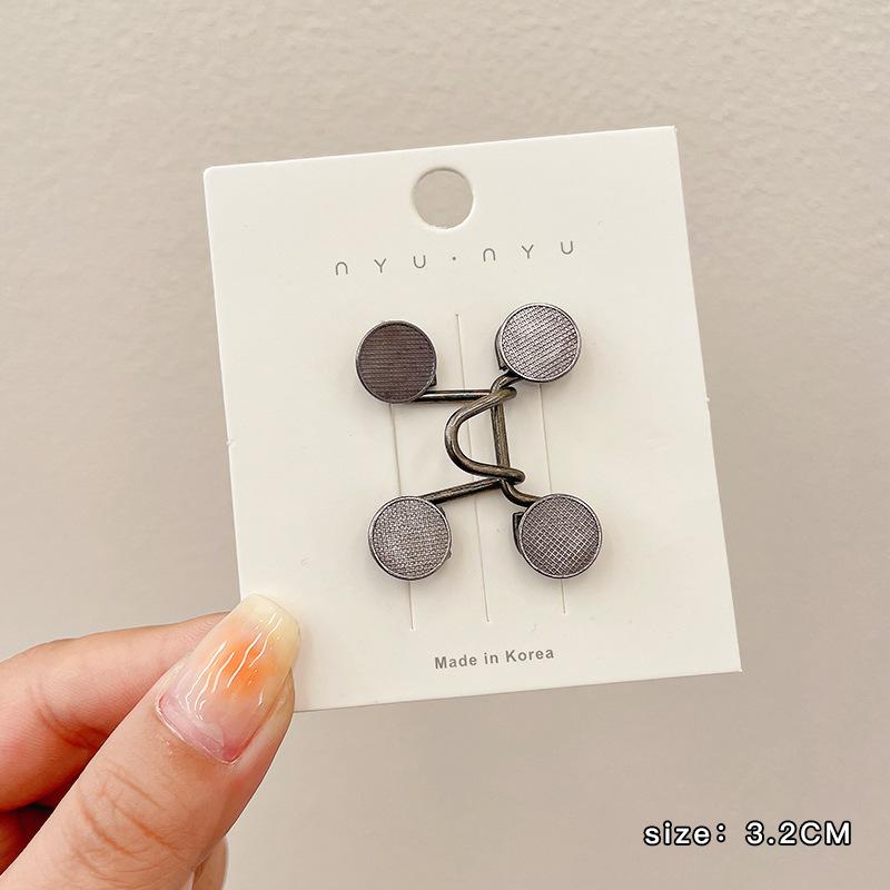 Women'S Brooch Set Tighten Waist Brooches For Women Skirt Pants Jeans Adjustable Waist Clip Metal Pins Clothing Accessories