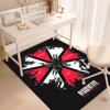 Sci-Fi game Resident Evil, Umbrella Corporation, soft carpet, home living room, office chair pad, door mat, door mat carpet U9
