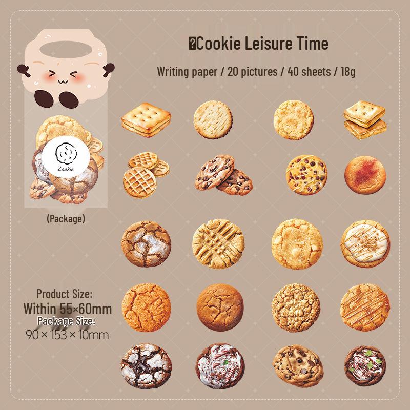 Ketchup Girl Baking Theme Stickers - No White Border for DIY Decoration and Journaling