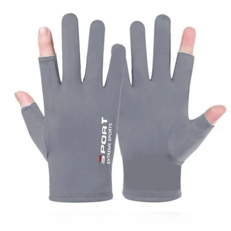 Outdoor Sports Fishing Gloves, Touch Screen, Thin UV Protection Equipment, Motorcycle Racing, Breathable, Comfortable Practical