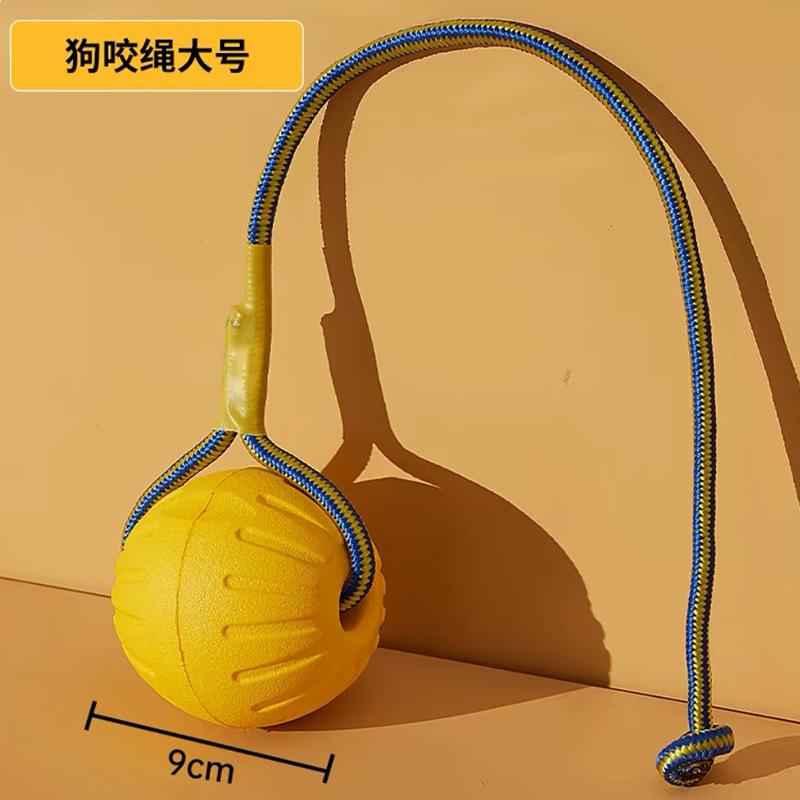 Pet Toys, Large Dogs, Interactive Pull Rings, Floating Frisbee, Dog Training, Bite Resistant Grinding Ball