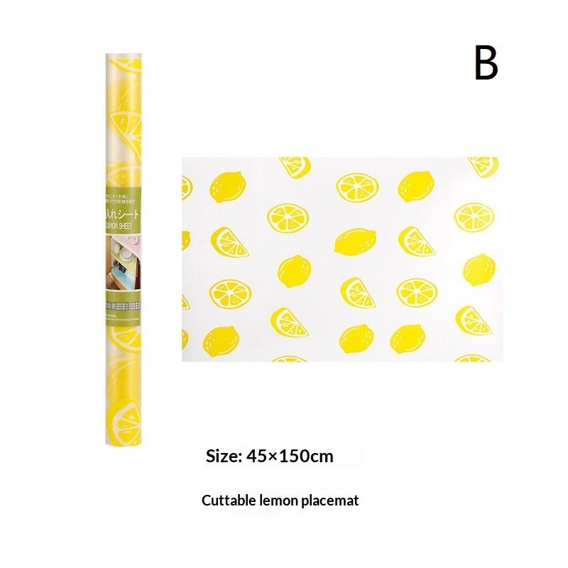 Non Adhesive Anti Slip EVA Kitchen Cabinet Liners 1 Roll Waterproof Dustproof Mat for Kitchen Drawer Shelf Use