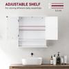 Bathroom Wall Storage Cabinet - White