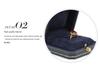 Luxury Red & Blue European Retro Ring and Necklace Box