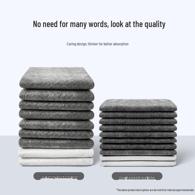 Bamboo Charcoal Dog Training Pads - Thick, Deodorizing, Absorbent Urine Pads for Pets