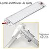 72LED 12-24V Car Reading LED Night Strip Light Ceiling Lamp with On/Off Switch