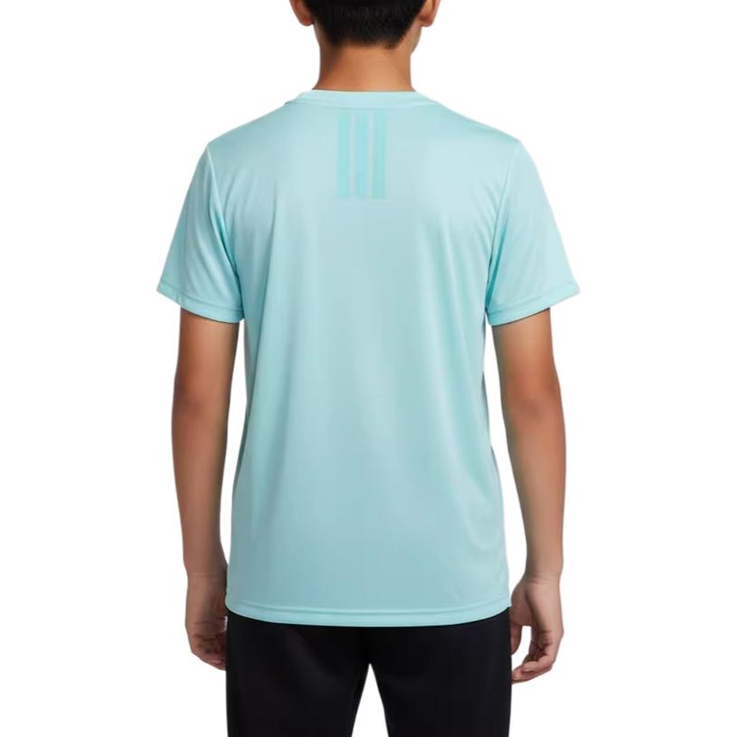 Adidas T-Shirt Ss26 Solid Color Pullover Round Neck Short Sleeve Kids tops KG5984