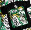 The Legend of  T-shirt Link To The Past Anime Gir Funny Tee Shirt All Size
