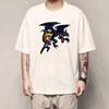 Summer Game King Tee Muto Games Blue Eyes White Dragon Print Men's T-shirt Short Sleeve Dark Mage Clothes Giant Divine Soldiers