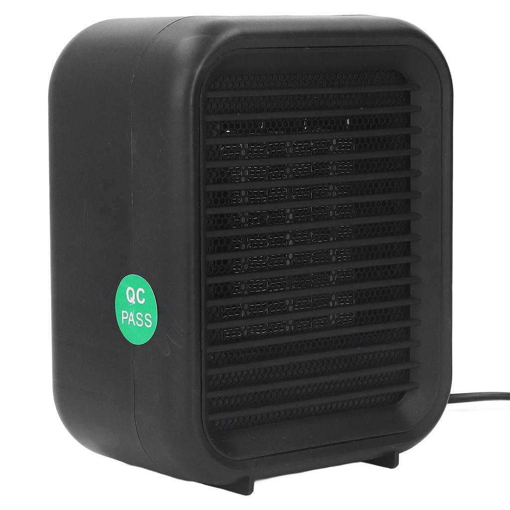 Portable Fan Heater 2 Level Adjustable 800W Quick Heating Mini Space Heater for Office Desktop