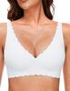 Fashion Wave Smooth Traceless Bra Gathering Comfortable Anti-sagging No Steel Rim Large Size Underwear Women