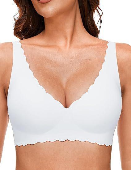 Fashion Wave Smooth Traceless Bra Gathering Comfortable Anti-sagging No Steel Rim Large Size Underwear Women