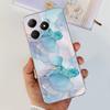For Realme C63 4G 2024 Case RMX3939 Cover Cute Love Heart Soft Clear Silicone Protective Cases For Realme C61 4G C 61 C 63 Funda