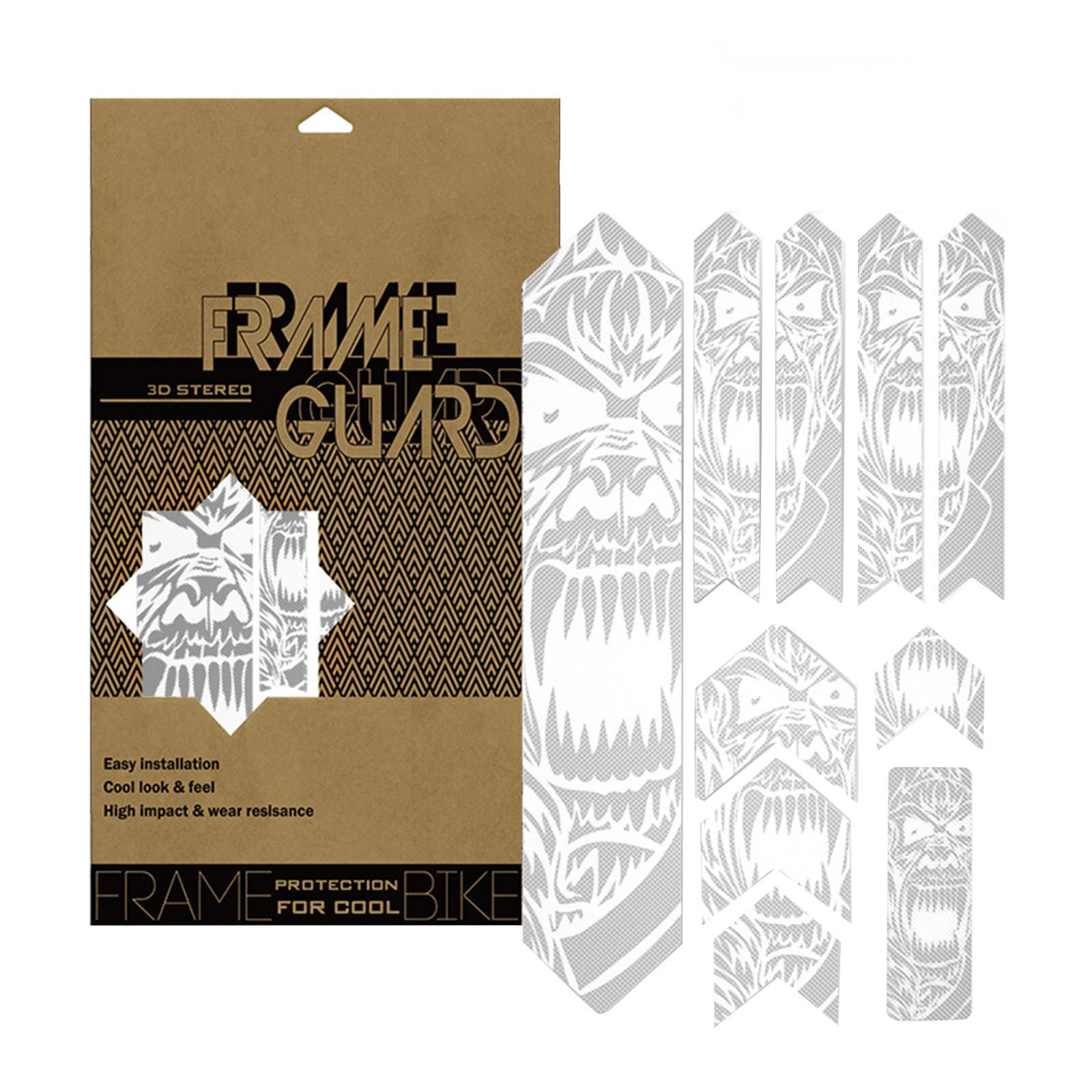 

BMX Road Bike Chain Protector Silicone Chain Bicycles Frame Guards Self-Adhesive Bike Frame Cover Protector for Scratch