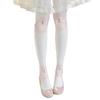 Fluweel Bedrukte Joint Doll Sokken Zoete Stijl Panty Kniekousen Cosplay Kousen Zomer Herfst