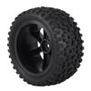 4pcs 1 10 RC Truck Rubber Tire Wheel Tyre for ZD Racing Buggy Crawler Car Black