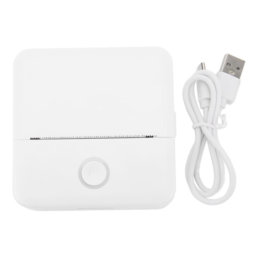 Mini přenosná termální tiskárna bez inkoustu kapesní tiskárna s aplikací pro fotografie retro stylu