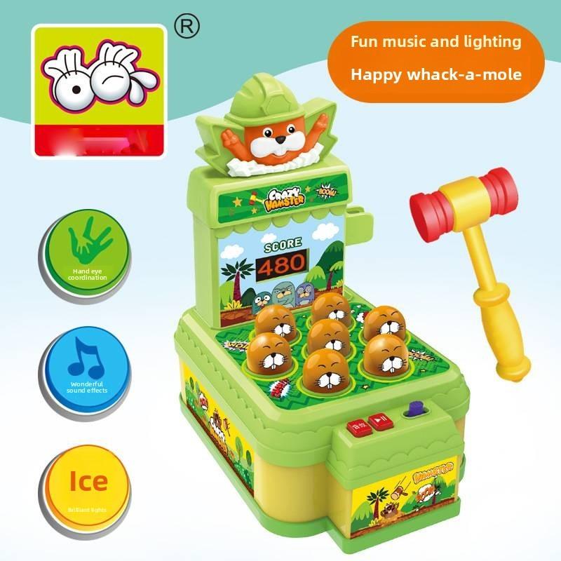 Electric Whac A Mole Game For Kids With Score And Interactive Play
