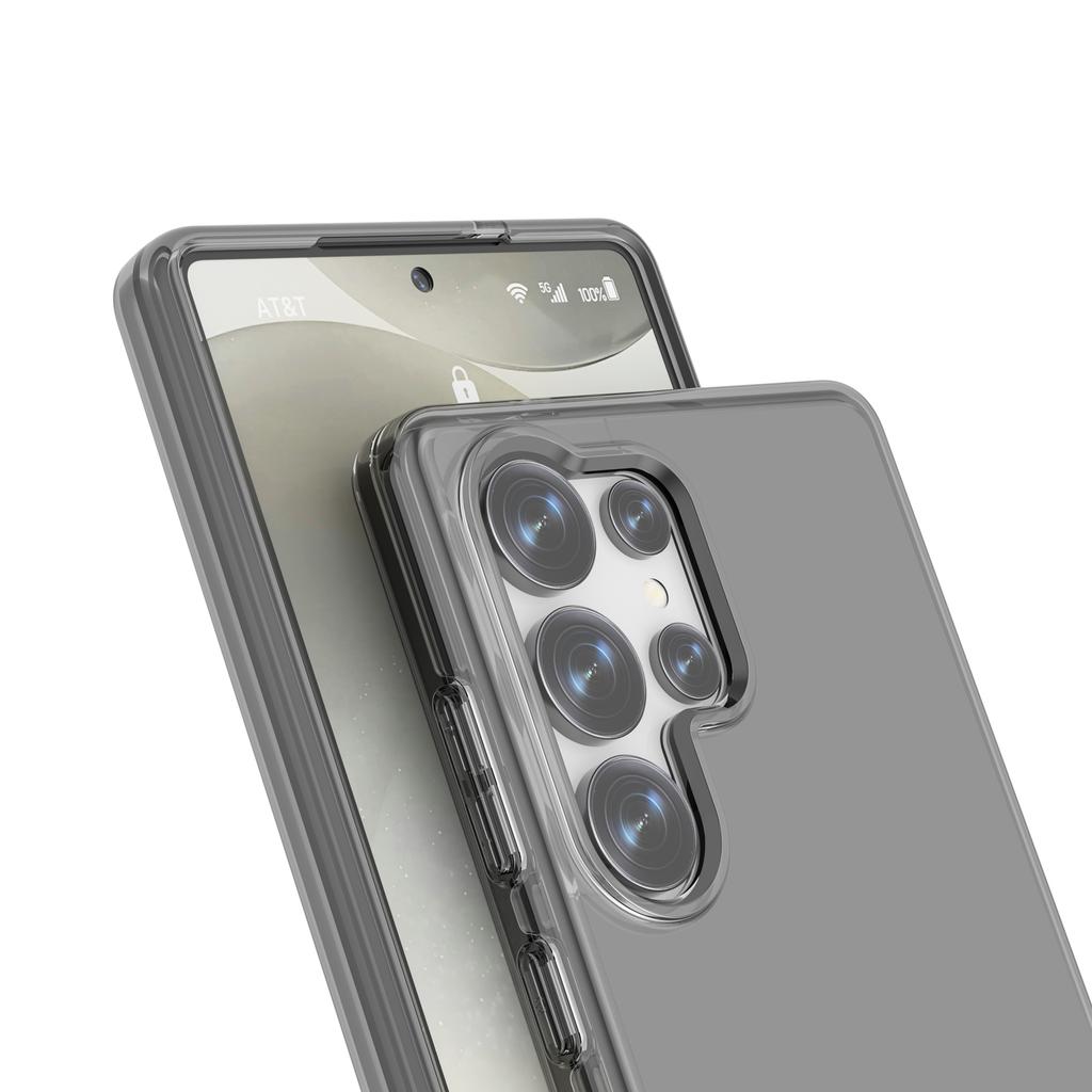 Für Samsung Galaxy S25 Ultra Hülle PC+TPU Stoßfest Klar Handyhülle