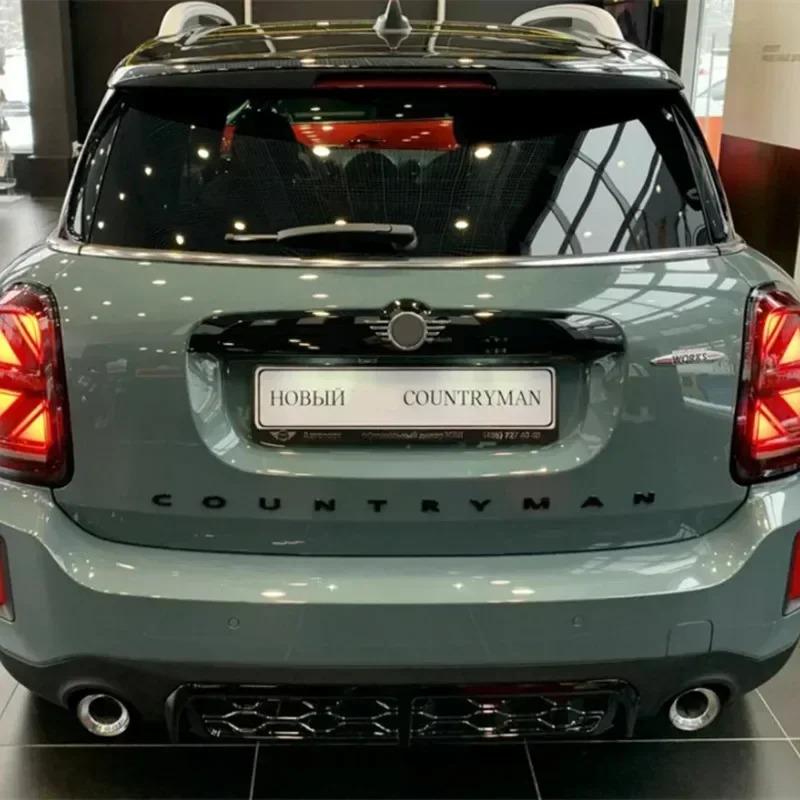 Car Body Emblem Rear Trunk Sticker Metal Letter Badge Logo For MINI Cooper S R60 F60 Countryman JCW Clubman Paceman Accessories