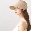 Adjustable Wide Brim Summer Sun Hat Lightweight Beach Fisherman Cap for Men Women Quick-Drying Outdoor Simple All-Match Hats