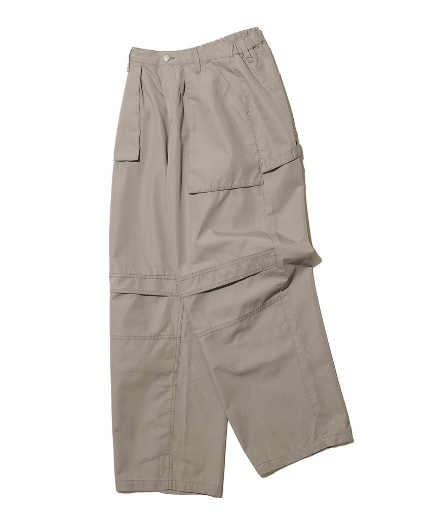 BIG UNION Unbalance Fatigue Pants/Beige