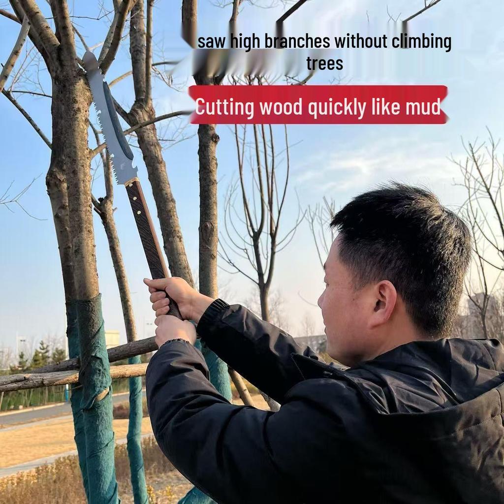 SK95 Multifunctional Pruning and Woodworking Saw - Portable Outdoor Hand Saw for Garden and Logging